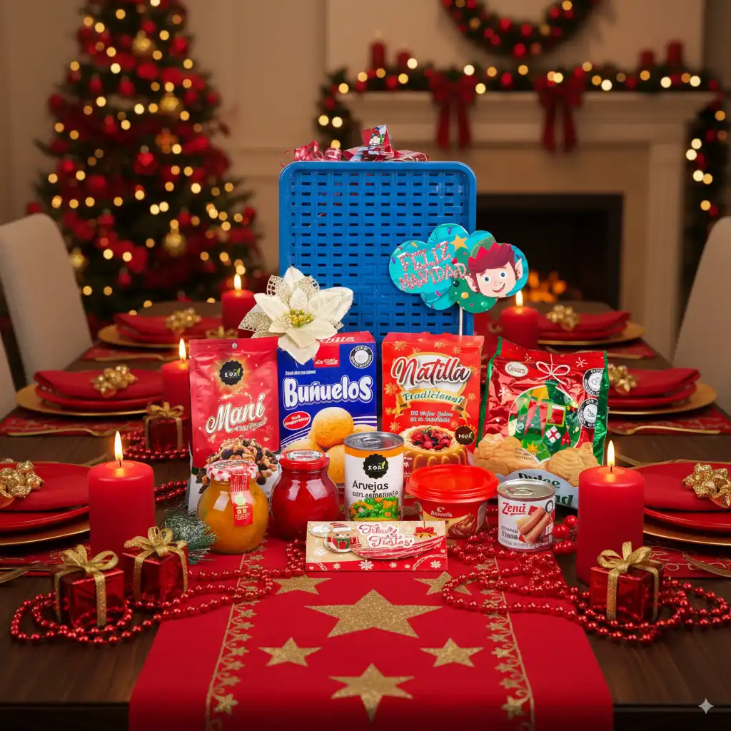 anchetas Navidad sencilla