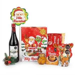 cajita-navidad-ancheta-con-natilla-masmelos-y-durazno-en-almíbar