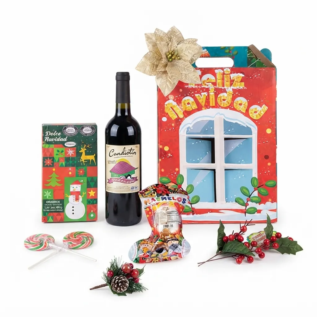 navidad-express-de-$72.000 -con-mercado-completo-en-canasta-plastica-sin-licor